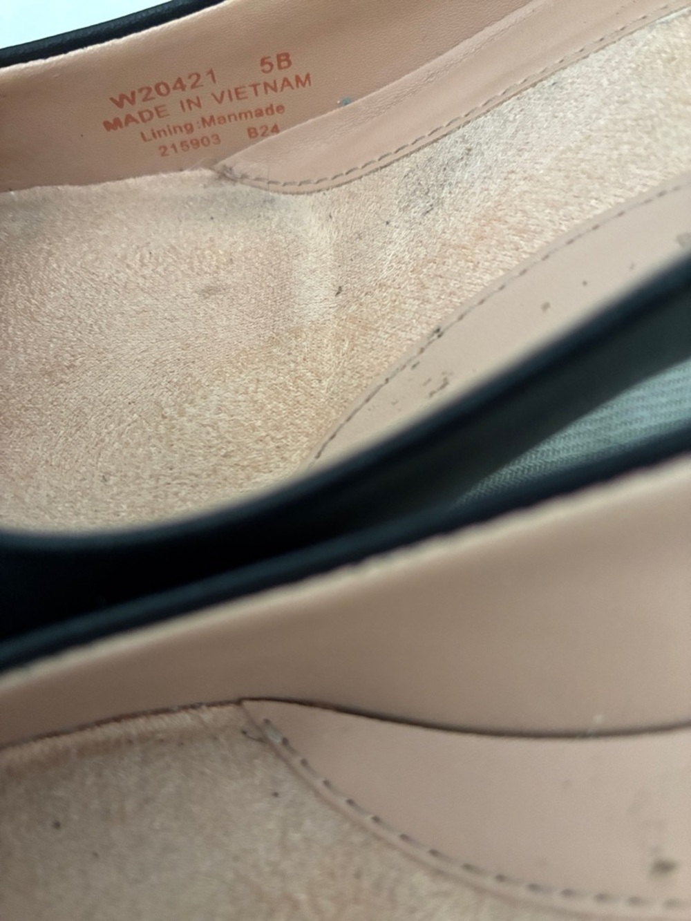 Cole Haan Black Leather Pumps Size 5B - Picture 4 of 8